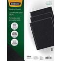 Fellowes Expressions Linen Presentation Covers - 11" Height x 8.5" Width x 0.1" Depth - For Letter 8 1/2" x 11" Sheet - Rectangular - Black - Linen - 1 Pack