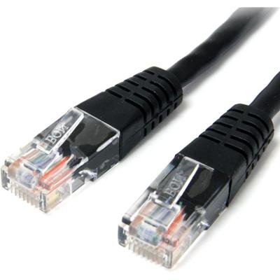 StarTech.com Cat.5e UTP Patch Cable - 2 ft Category 5e Network Cable for Network Device, Distribution Panel, Workstation - First End: 1 x RJ-45 Network - Male - Second End: 1 x RJ-45 Network - Male - Patch Cable - Gold Plated Contact - CMG - 24 AWG -