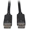 Tripp Lite series Tripp Lite DisplayPort Cable - 6 ft DisplayPort A/V Cable for Audio/Video Device, Monitor, Home Theater System, Computer - First End: 1 x DisplayPort Digital Audio/Video - Male - Second End: 1 x DisplayPort Digital Audio/Video - Mal