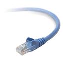 Belkin CAT6 Ethernet Patch Cable, RJ45, M/M - 3 ft Category 6 Network Cable for Network Device - First End: 1 x RJ-45 Network - Male - Second End: 1 x RJ-45 Network - Male - Patch Cable - Gold Plated Connector - Blue - 1 Each