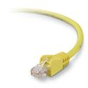 Belkin CAT6 Ethernet Patch Cable, RJ45, M/M - 5 ft Category 6 Network Cable for Network Device - First End: 1 x RJ-45 Network - Male - Second End: 1 x RJ-45 Network - Male - Patch Cable - Gold Plated Connector - Yellow - 1 Each