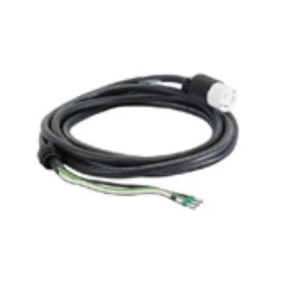 APC by Schneider Electric 3-Wire Whip Power Extention Cable - Black - 25 ft Cord Length - 1 Each