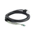 APC by Schneider Electric 3-Wire Whip Power Extention Cable - Black - 25 ft Cord Length - 1 Each