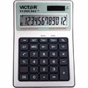 Victor 99901 TuffCalc Calculator - Extra Large Display, Angled Display, Water Proof, Shock Resistant, Battery Backup, 3-Key Memory, Independent Memory, Dual Power, Washable - Battery/Solar Powered - 1.8" Height x 4.6" Width x 6.5" Depth - White - 1 E