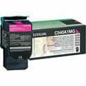 Lexmark C540A1MG Original Laser Toner Cartridge - Magenta - 1 Each - 1000 Pages