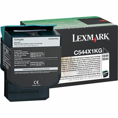 Lexmark Original Laser Toner Cartridge - Black - 1 Each - 6000 Pages