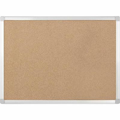 MasterVision Earth Series Recycled Cork Boards - 36" Board Height x 48" Board Width - Natural Cork Surface - Environmentally Friendly, Recyclable, Durable, Resilient, Sturdy - Wood Frame - 1 Each