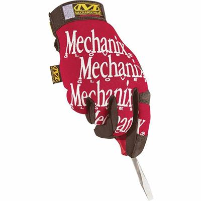 Mechanix Wear Gloves - 9 Size Number - Medium Size - Red - 1 Pair