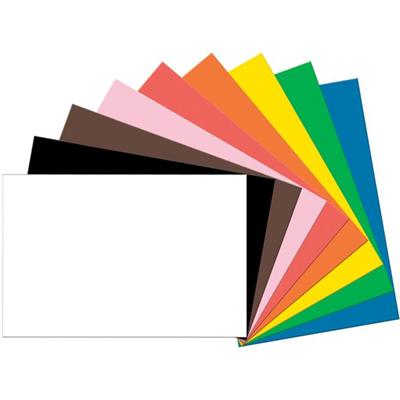 Tru-Ray Heavyweight Construction Paper - 36" Width x 24" Length - Assorted - Sulphite - 1 Pack