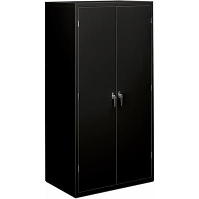 HON Brigade HSC2472 Storage Cabinet - 36" Width x 24.1" Depth x 72" Height - 5 x Shelf(ves) - Hinged Door(s) - 564.38 lb Load Capacity - Adjustable Shelf, Rugged, Reinforced, Welded, Locking Mechanism, Leveling Glide, Heavy Duty, Durable, Tamper Resi