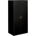 HON Brigade HSC2472 Storage Cabinet - 36" Width x 24.1" Depth x 72" Height - 5 x Shelf(ves) - Hinged Door(s) - 564.38 lb Load Capacity - Adjustable Shelf, Rugged, Reinforced, Welded, Locking Mechanism, Leveling Glide, Heavy Duty, Durable, Tamper Resi