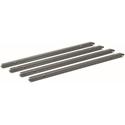 HON Single Front-to-Back Hanging File Rails - Letter/Legal - Steel - Gray - 4 / Pack
