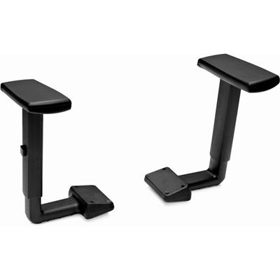 HON Volt Height-Adjustable Arms - Black - Plastic - 1 Pair