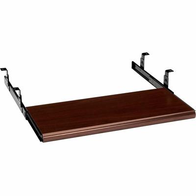 HON H4022 Keyboard Tray - 21.5" Width x 10" Depth - Mahogany - 1 Each