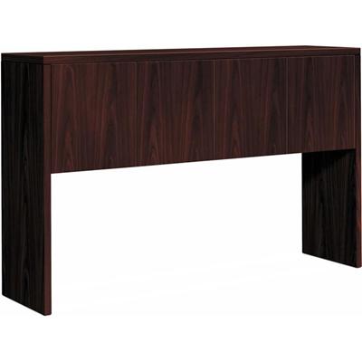 HON 10500 H105324 Hutch - 37.1" Height x 60" Width x 14.6" Depth - Flat Edge - Finish: Mahogany - 1 Each