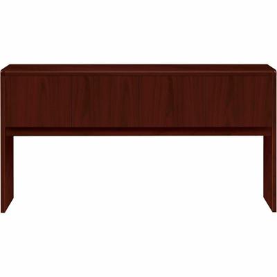 HON 10700 H107318 Hutch - 37.1" Height x 74.6" Width x 14.6" Depth - Waterfall Edge - Finish: Mahogany - 1 Each