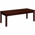 HON H80191 Coffee Table - Rectangle Top - 48" Table Top Width x 20" Table Top Depth x 1.13" Table Top Thickness - 16" Height - Mahogany Laminate - Particleboard - 1 Each