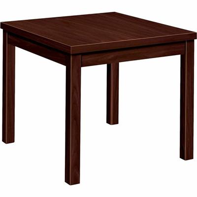 HON H80192 Corner Desk - 20" Height x 24" Width x 24" Depth - Flat Edge - Finish: Mahogany - 1 Each