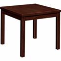 HON H80192 Corner Desk - 20" Height x 24" Width x 24" Depth - Flat Edge - Finish: Mahogany - 1 Each