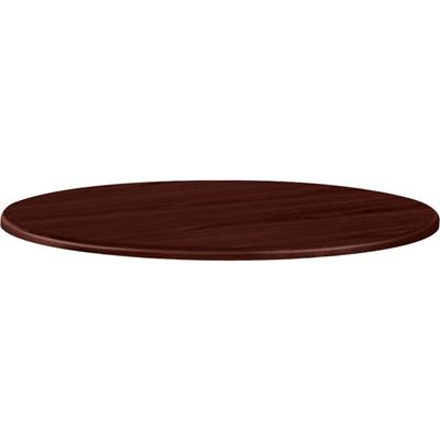 HON 10700 H107242 Tabletop - 42" Diameter - Waterfall Edge - Finish: Mahogany - 1 Each