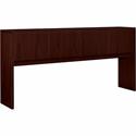 HON 10500 H105327 Hutch - 37.1" Height x 78" Width x 14.6" Depth - Flat Edge - Finish: Mahogany - 1 Each