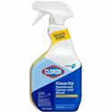 CloroxPro&trade; Clean-Up Disinfectant Cleaner Spray with Bleach - Ready-To-Use - 32 fl oz (1 quart) - Clear - 1 Each