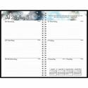 House of Doolittle Academic Weekly Assignment Book - Weekly - 13 Month - August 2025 to August 2026 - 1 Week Double Page Layout - 5" x 8" Sheet Size - Leather - Black Cover - 1 Each