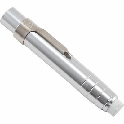 Charles Leonard Aluminum Chalk Holder - Aluminum - Silver - 1 Each