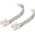 C2G Cat.5e Patch Cable - 25 ft Category 5e Network Cable - First End: 1 x RJ-45 Network - Male - Second End: 1 x RJ-45 Network - Male - Patch Cable - Gold Plated Connector - Silver - 1 Each