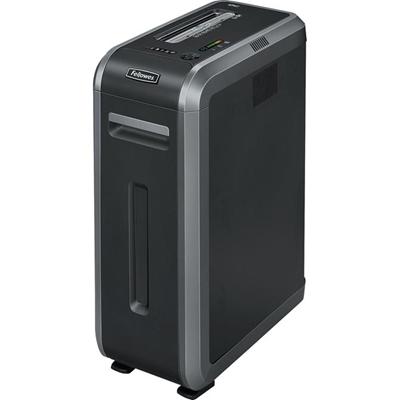 Fellowes Powershred 125Ci 100% Jam-Proof Cross-Cut Shredde - Continuous Shredder - Cross Cut - 20 Per Pass - for shredding Staples, Credit Card, CD, DVD, Paper Clip, Junk Mail, Paper - 0.156" x 1.500" Shred Size - P-4 - 16 ft/min - 9" Throat - 14 gal