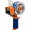 Duck Brand Brand Bladesafe Antimicrobial Tape Gun with Tape - Holds Total 1 Tape(s) - 3" Core - Adjustable Tension Mechanism, Soft Grip, Retractable Blade - Plastic, Metal - Orange - 1 Pack