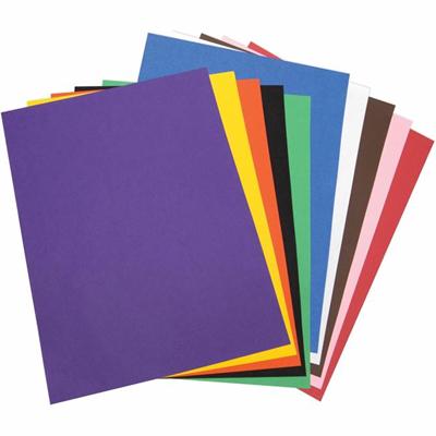 Tru-Ray Heavyweight Construction Paper - 0.50" Height x 24" Width x 18" Length - Assorted - Sulphite - 1 Pack