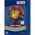 Tru-Ray Heavyweight Construction Paper - 12" Width x 9" Length - Royal Blue - Sulphite - 1 Pack