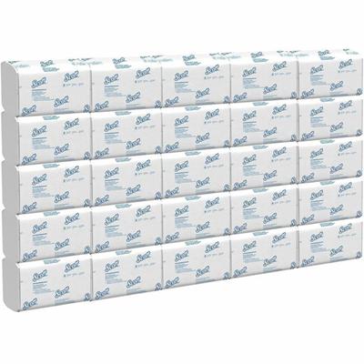 Scott&reg; Pro Scottfold Multifold Paper Towels with Fast-Drying Absorbency Pockets - 9.40" Width x 12.40" Length - White - Paper - 175/Pack - 25 / Carton