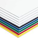 UCreate Foam Board - Craft, Classroom - 20" Height x 30" Width - Assorted - Polystyrene - 10 / Carton