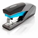 Swingline Optima 25 Reduced Effort Stapler - Staples Upto 25 Sheet of 20lb Paper - Holds Upto 210 Staple - Full Strip - Staple Size: 0.25" - Blue, Gray - Plastic, Metal - 1 Each