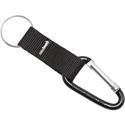 Advantus Carabiner Key Chain - Black - 10 / Pack