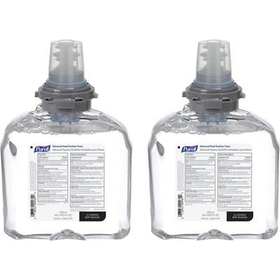 PURELL&reg; Hand Sanitizer Foam Refill - Clean Scent - 1.27 quart - Skin - White - 2 / Carton
