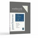 Southworth Parchment Specialty Paper - Letter - 8 1/2" x 11" - 24 lb Basis Weight - Parchment - Acid-free, Lignin-free - Ivory - 100 / Pack