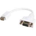 StarTech.com Mini DVI to VGA Video Cable Adapter for Macbooks and iMacs - 7.99" Mini-DVI/VGA Video Cable for Video Device, MacBook, iMac, Monitor - First End: 1 x 32-pin Mini-DVI Digital Video - Male - Second End: 1 x 15-pin HD-15 - Female - White - 