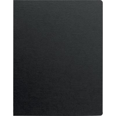Fellowes Futura Oversized Presentation Covers - 11.3" Height x 8.8" Width x 0.1" Depth - For 8 3/4" x 11 1/4" Sheet - Black - Polypropylene - 25 / Pack