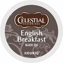Celestial Seasonings&reg; English Breakfast Black Tea K-Cup - Compatible with Keurig Brewer - Black Tea - 24 / Box