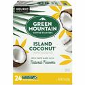 Green Mountain Coffee K-Cup, Pod Island Coconut Keurig Single-Serve K-Cup Pods, Light Roast Coffee, 24 Count - Compatible with Keurig Brewer - Regular - Light - K-Cup, Pod - Kosher - 24 / Box