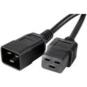 StarTech.com Computer Power Cord - C19 to C20 - AC Power Cord - 3 ft - For Desktop Computer, Server - 250 V AC / 13 A - Black - 3 ft Cord Length - IEC 60320 C19 / IEC 60320 C20 - 1 Each