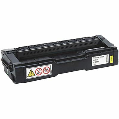Ricoh Type SP C310HA Original High Yield Laser Toner Cartridge - Yellow - 1 Each - 6000 Pages