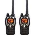 Midland GXT1000VP4 Two-Way Pair - 50 Radio Channels - 22 GMRS - Upto 158400 ft - Auto Squelch, Hands-free, Keypad Lock, Silent Operation - Alkaline - Black, Silver - 1 Each