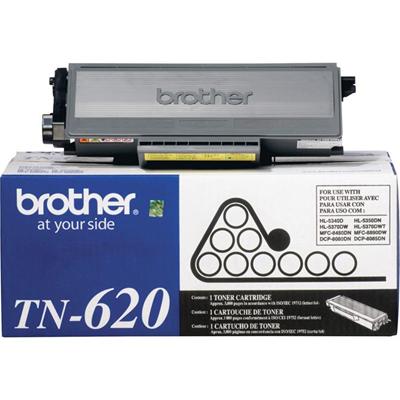 Brother TN620 Original Laser Toner Cartridge - Black - 1 Each - 3000 Pages