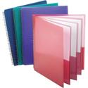 Oxford Letter Pocket Folder - 8 1/2" x 11" - 200 Sheets Capacity - 8 Pocket(s) - Poly - Assorted - Wear Resistant, Tear Resistant, Moisture Resistant - 1 Each