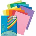 Pacon Colorful Card Stock Sheets - Letter - 8 1/2" x 11" - 65 lb Basis Weight - Sustainable Forestry Initiative (SFI) - Assorted - 1 Pack