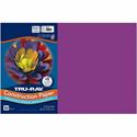 Tru-Ray Heavyweight Construction Paper - Art - 0.50" Height x 12" Width x 18" Depth - Magenta - Sulphite - 1 Pack